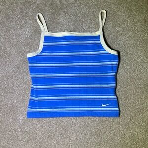 Kids Nike stripped tank top.